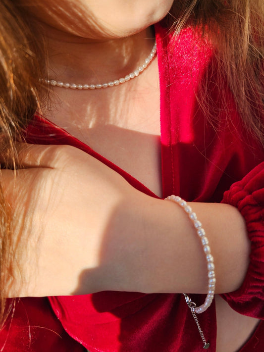 Freshwater Pearl Choker 4mm - BellishFreshwater Pearl Choker 4mm