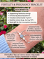 Feminine Glow – Fertility & Pregnancy Bracelet with Moonstone, Pink Opal & Aquamarine