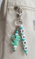 Dino name tag, Dinosaur  personalised Charm , Backpack chain with name