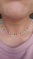 Rainbow Joy Choker 4mm – Colourful Gemstone Necklace for Summer, Positivity & Everyday Magic
