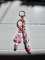 Bag tag - name silicone chain