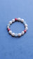 Aurora Ring – Handmade Aquamarine, Rhodonite & Pearl Elastic Ring with 925 Silver Accent - BellishAurora Ring – Handmade Aquamarine, Rhodonite & Pearl Elastic Ring with 925 Silver Accent