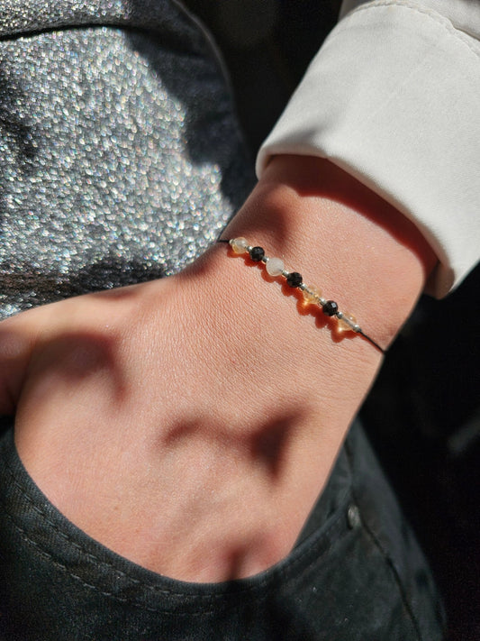 Citrine & Onyx Bracelet - BellishCitrine & Onyx Bracelet