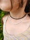 Elegant 4mm Moonstone Choker with 925 Sterling Silver Beads & Clasp - BellishElegant 4mm Moonstone Choker with 925 Sterling Silver Beads & Clasp