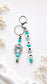 Personalised name charm with silicone beads for mums, babies and children
