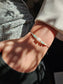Handmade Friends Forever bracelet with Moonstone and Amazonite – a meaningful crystal gift for best friend. Features sterling silver adjustable clasp, soft durable cord, and elegant gift pouch. Symbol of trust, love, harmony and emotional connection.