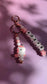 Personalised Name Bag Charm & Keyring - Unicorn