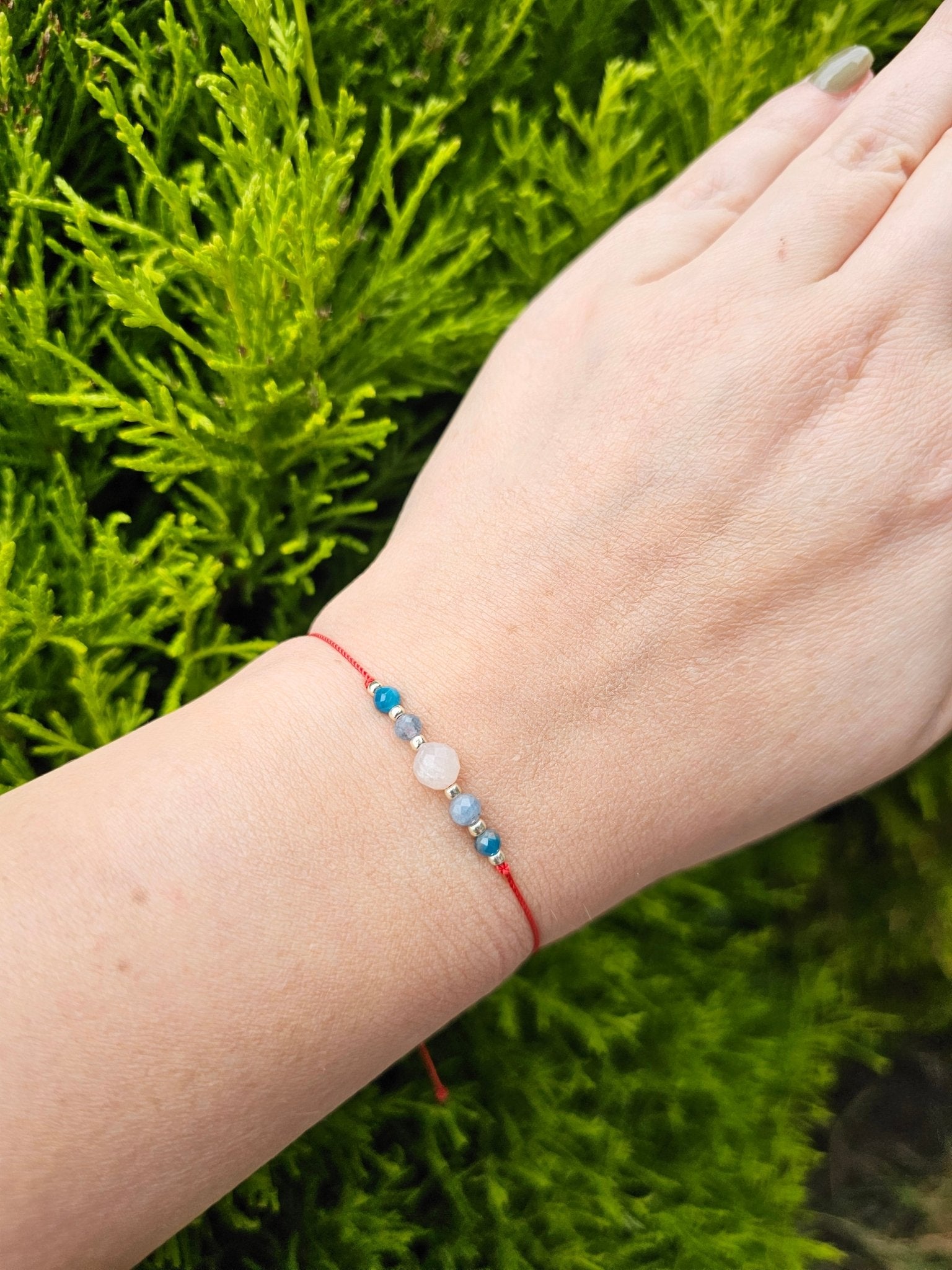 Lucky Bracelet - Moonstone & Apatite & Aquamarine - BellishLucky Bracelet - Moonstone & Apatite & Aquamarine