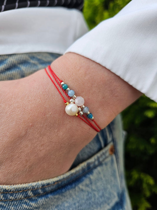 Lucky Red String Pearl Bracelet – Natural Protection - BellishLucky Red String Pearl Bracelet – Natural Protection